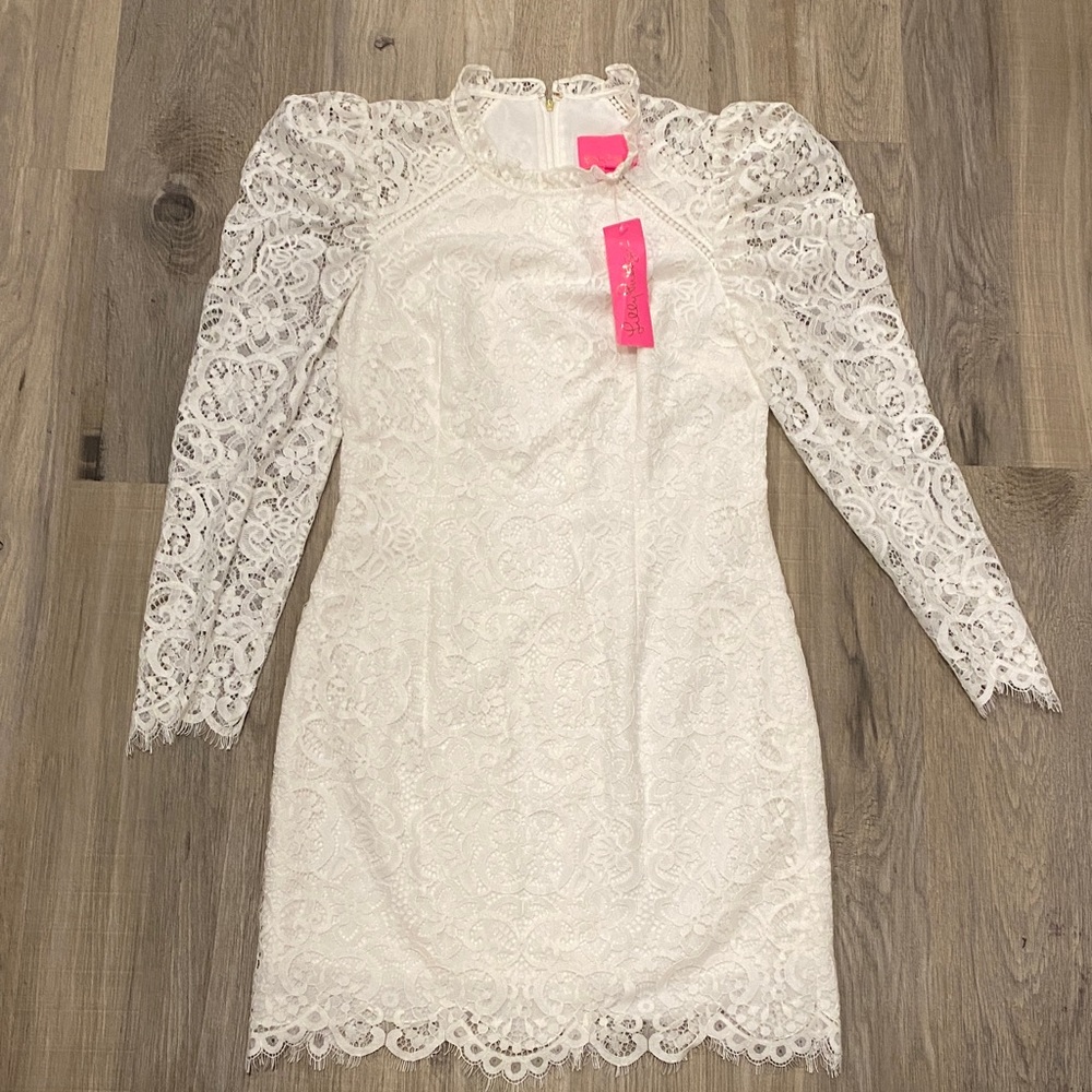 Lilly Pulitzer NWT Lace Long Sleeve Dress